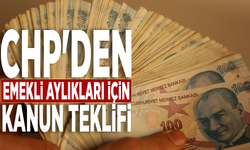 CHP'den emekli aylıkları için kanun teklifi