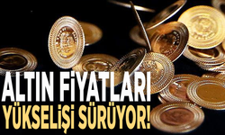 Altın fiyatları yükselişi sürüyor!