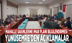 Mahalle sakinlerine imar planı bilgilendirmesi: Yunusemre'den açıklamalar