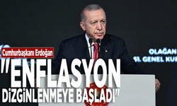 Cumhurbaşkanı Erdoğan: "Enflasyon dizginlenmeye başladı"