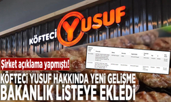 Köfteci Yusuf hakkında yeni gelişme: Bakanlık listeye ekledi