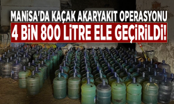 Manisa'da kaçak akaryakıt operasyonu: 4 bin 800 litre ele geçirildi!