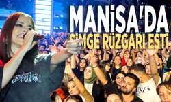 Manisa'da Simge rüzgarı esti