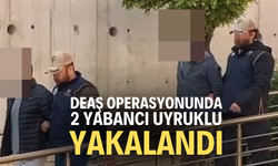 DEAŞ operasyonunda 2 yabancı uyruklu yakalandı