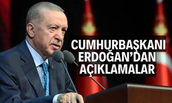 Cumhurbaşkanı Recep Tayyip Erdoğan'dan açıklamalar