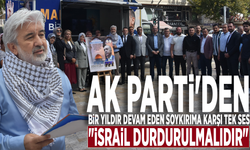 Ak Parti'den bir yıldır devam eden soykırıma karşı tek ses: "İsrail durdurulmalıdır"