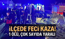 Manisa’da feci kaza... Kavşakta iki otomobil çarpıştı: 1 ölü, 5 yaralı