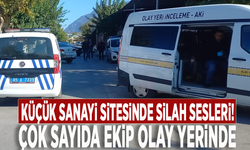 Küçük sanayi sitesinde silah sesleri! Çok sayıda ekip olay yerinde