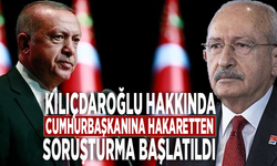 Kılıçdaroğlu hakkında Cumhurbaşkanına hakaretten soruşturma başlatıldı