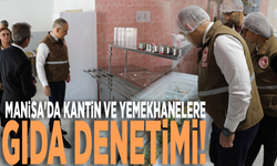 Manisa'da kantin ve yemekhanelere gıda denetimi