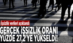 TÜİK açıkladı: Gerçek işsizlik oranı yüzde 27,2'ye yükseldi!