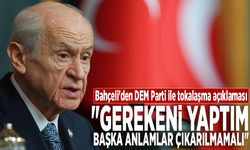 Bahçeli'den DEM Parti ile tokalaşma açıklaması: "Gerekeni yaptım, başka anlamlar çıkarılmamalı"