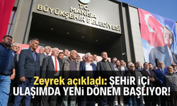 Zeyrek açıkladı: Şehir içi ulaşımda yeni dönem başlıyor!