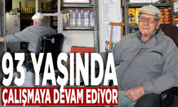 93 yaşında çalışmaya devam ediyor