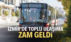 İzmir'de toplu ulaşıma zam