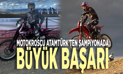 Motokrosçu Atamtürk’ten şampiyonada büyük başarı