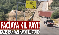 Faciaya kıl payı! Kaçış rampası hayat kurtardı