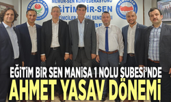 Eğitim Bir Sen Manisa 1 Nolu Şubesi’nde Ahmet Yasav dönemi