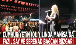 Cumhuriyet meydanında Fazıl Say ve Serenad Bağcan rasitali