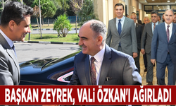 Başkan Zeyrek, Vali Özkan'ı ağırladı