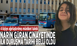 Narin Güran cinayetinde ilk duruşma tarihi belli oldu