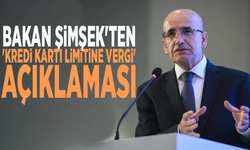 Bakan Şimşek'ten 'kredi kartı limitine vergi' açıklaması