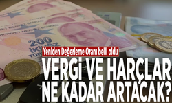 Yeniden Değerleme Oranı belli oldu: Vergi ve harçlar ne kadar artacak?