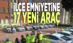 İlçe emniyetine 17 yeni araç