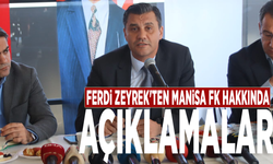 Ferdi Zeyrek'ten Manisa FK hakkında açıklamalar