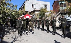 Kırkağaçlı Kıbrıs Gazisi İbrahim Çam askeri törenle toprağa verildi