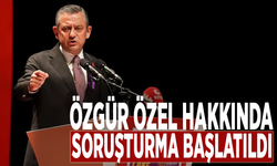 Özgür Özel hakkında soruşturma başlatıldı