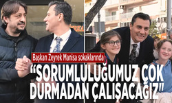 Başkan Zeyrek Manisa sokaklarında: "Sorumluluğumuz çok, durmadan çalışacağız"