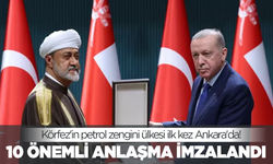 Türkiye ve Umman arasında 10 kritik anlaşma imzalandı