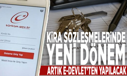 Kira sözleşmelerinde yeni dönem.... Artık e-Devlet'ten yapılacak