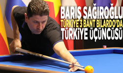 Barış Sağıroğlu, Türkiye 3 Bant Bilardo’da Türkiye üçüncüsü