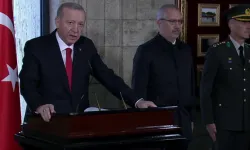 Cumhurbaşkanı Erdoğan başkanlığındaki devlet erkanı Anıtkabir'de