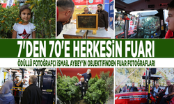 7'den 70'e herkesin fuarı... Ödüllü fotoğrafçı İsmail Aybey'in objektifinden fuar fotoğrafları