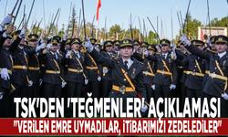 TSK'den 'teğmenler' açıklaması: "Verilen emre uymadılar, itibarımızı zedelediler"