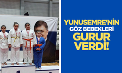 Yunusemre'nin minikleri Manisa'ya gurur verdi