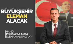 Manisa Büyükşehir eleman alacak!