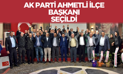 AK Parti Ahmetli'de de ilçe başkanını belirledi