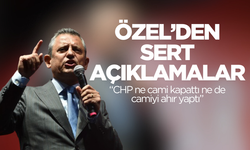 CHP Lideri Özel: “CHP ne cami kapattı ne de camiyi ahır yaptı”