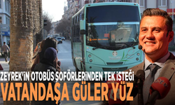 Başkan Zeyrek'in otobüs şoförlerinden tek isteği: Vatandaşa güler yüz