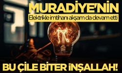 Muradiye Mahallesi elektrik kesitilerine isyan ediyor