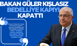 Bakan Güler Kışlasız bedelli konusuna son noktayı koydu