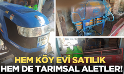 Kırkağaç ta köy evi ve tarımsal aletler satışa çıktı