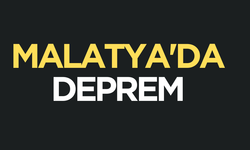 Malatya'da 4.9 büyüklüğünde deprem