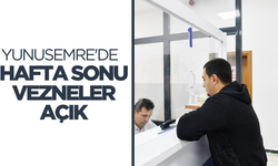 Yunusemre'de hafta sonu vezneler açık