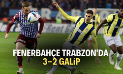 Fenerbahçe Trabzon'da 3-2 galip