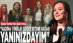 Başkan Durbay'dan güçlü mesaj: "Kadına yönelik şiddet bitene kadar yanınızdayım"